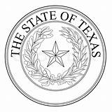 Texas Seal State Vector Background Stock Drawing Illustration License United Great Line Royalty Getdrawings Steas American Zoom Plate Template States sketch template