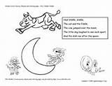 Diddle Hey Nursery Coloring Rhyme Printable Pages Worksheet Fiddle Cat Template Printables Grade Printablee Lessonplanet Curated Reviewed sketch template