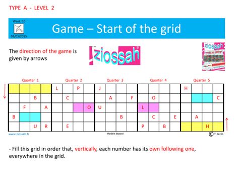 game start   grid