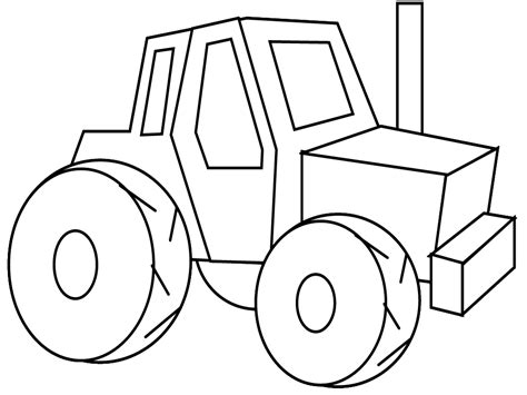 tractor coloring pages coloring home