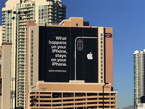 apple    time places giant billboard ad  ces liveatpc