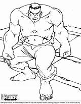 Hulk Coloring Pages Smash Superheroes Color Printable Sheet Colouring Library Comments sketch template