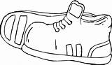 Shoes Coloring Printable Pages Popular sketch template