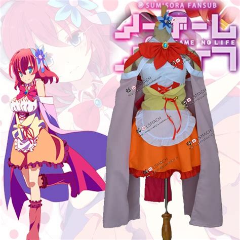Customized Fashion Anime No Game No Life Cosplay Clothes