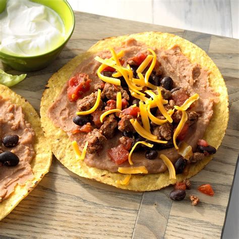 black bean and beef tostadas recipe how to make it
