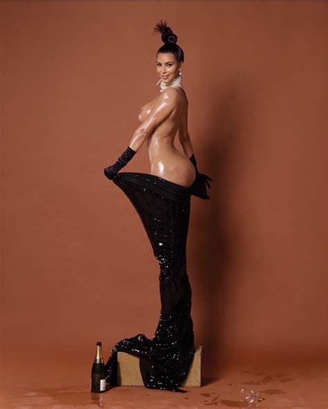 Kim Kardashian New Nude Pics From Paper Magazine Imgur