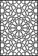 Stained Dover Coloriage Vitrail Arabesque Clipartmag Doverpublications sketch template