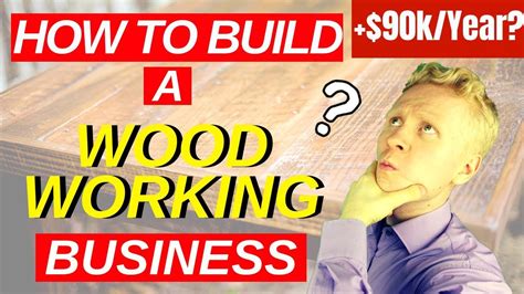 wood profits review  steps  start  woodworking business  home