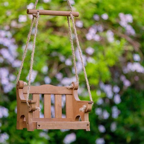 personalised garden swing hanging bird feeder  dibor notonthehighstreetcom