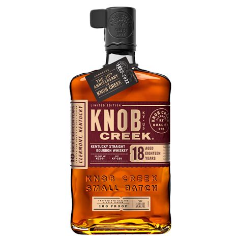 Spirit Of The Week Knob Creek 18 Year Old Bourbon Maxim