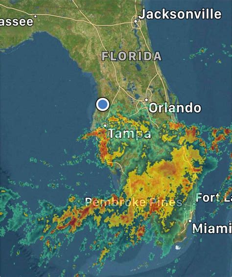 current weather map  florida map