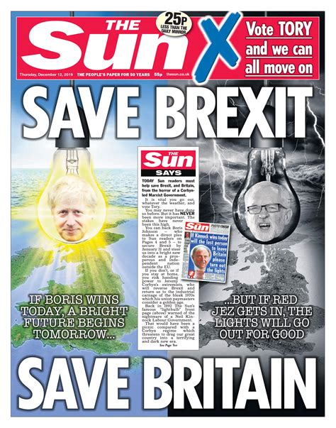 general election    sun daily mail daily mirror