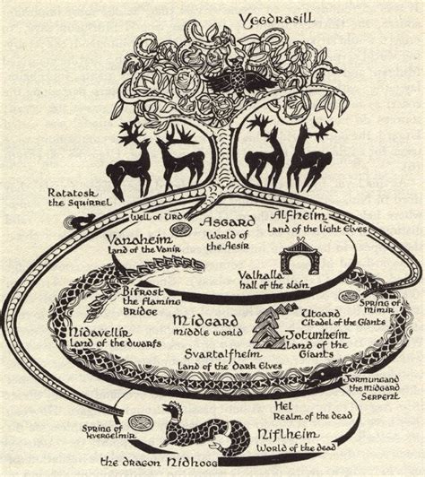 tree  life norse myth norse mythology