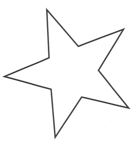 printable  point star google search star template printable star