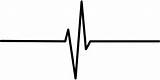Heartbeat Ecg Ekg Pulse Heart Vector Rate Graphic sketch template