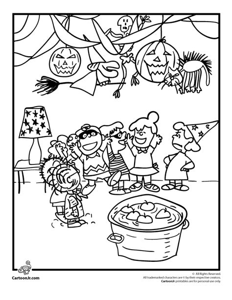 charlie brown halloween coloring pages coloring home