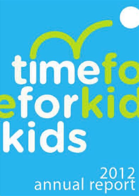 time  kids annual report   time  kids issuu
