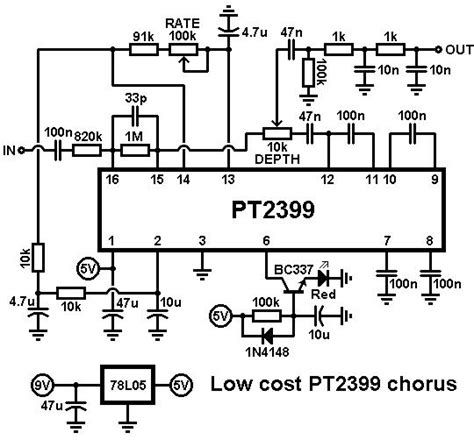 introducing   chip chorus electronic schematics diy guitar amp electronic circuit