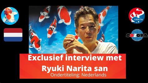 exclusief interview met japans nummer  koi dealer ryuki narita san youtube