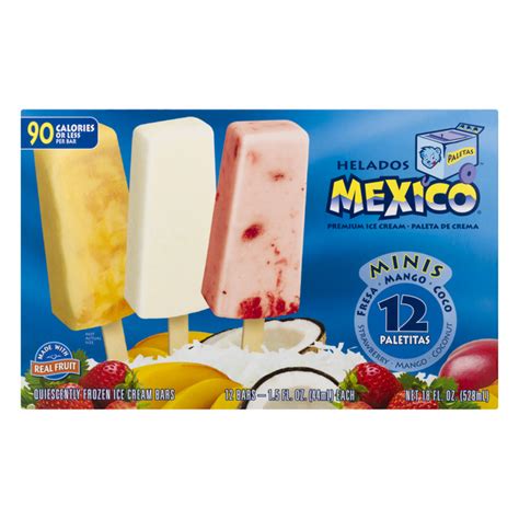 Save On Helados Mexico Ice Cream Bars Minis Strawberry Mango Coconut