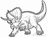 Triceratops Kolorowanki Dzieci sketch template