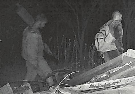 catalytic converter thieves caught  camera double mountain chronicle