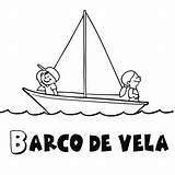 Barco Vela Deportes Barcos Playa Pequeños Salto Potro Guiainfantil Imprime Disfruta Vida Voley sketch template