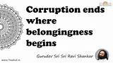 Corruption Sri Shankar Ravi Belongingness Gurudev Mandala sketch template