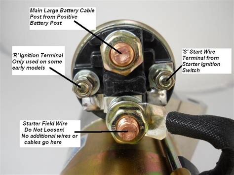 wiring diagram chevy  starter