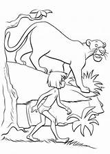 Mogli Ausmalbilder Mowgli Pages Raised Wolves sketch template