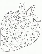 Coloring Strawberry Pages Printable Preschool Fruit Template Strawberries Sheet Library Clipart Books sketch template