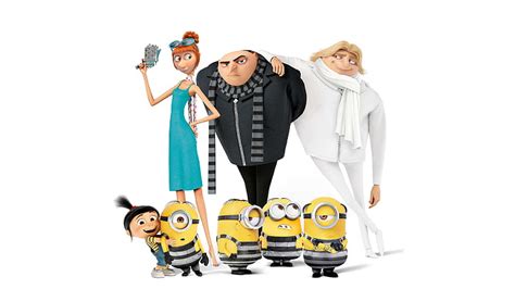 Hd Wallpaper Despicable Me 3 Margo Agnes Edith Lucy Wilde Minions