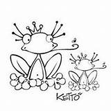 Ketto Coloring Drawing Digi Drawings Stamps Line Crafty Animal Whimsy Illustrations Illustration Cartoon Kids sketch template