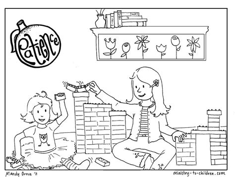 patience coloring page  kids  printable