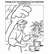 Parable Sunday Bible Parabola Tenants Weeds Mustard Dominical Parables Smarrita Pecorella Sermons4kids Bibbia Scuola Maestro sketch template