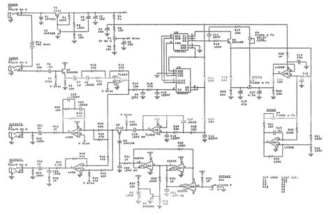 schematic diagram  dod fx chorus pedal chorus electronic schematics electronics basics