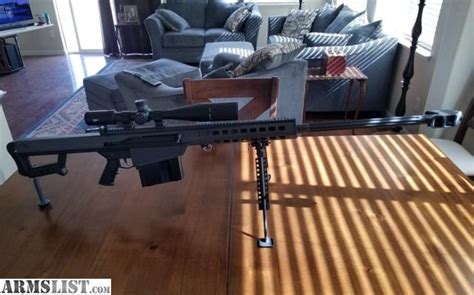 Armslist For Sale Barrett M82a1 50bmg Semi Auto Rifle W Scope