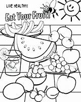 Coloring Pages Healthy Food Eating Drawing Nutrition Foods Protein Printable Goomba Snack Grains Drawings Sheet Color Getcolorings Thanksgiving Getdrawings Sheets sketch template