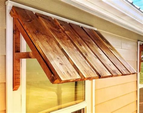 rustic home decor cedar door  window awning   outdoor window awnings timber frame