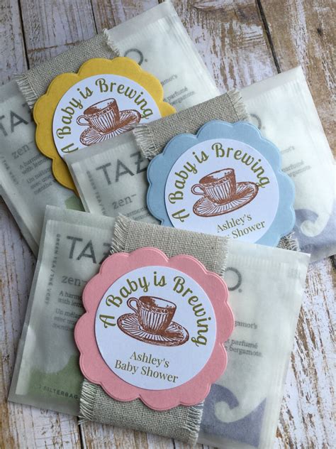 baby shower favors baby sprinkle favors baby shower tea