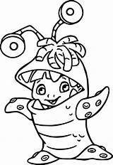 Monsters Coloring Pages Inc Characters Getdrawings sketch template