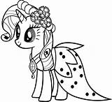 Pony Coloring Little Pages Chrysalis Queen Getcolorings Expert sketch template