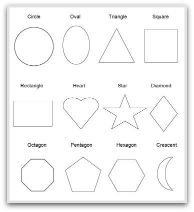 kids shapes images  pinterest kids shapes geometric form