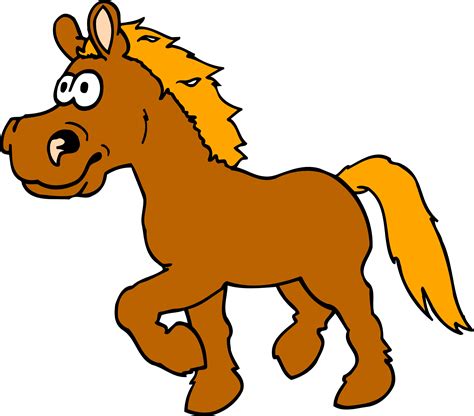 cartoon pictures  horses clipart