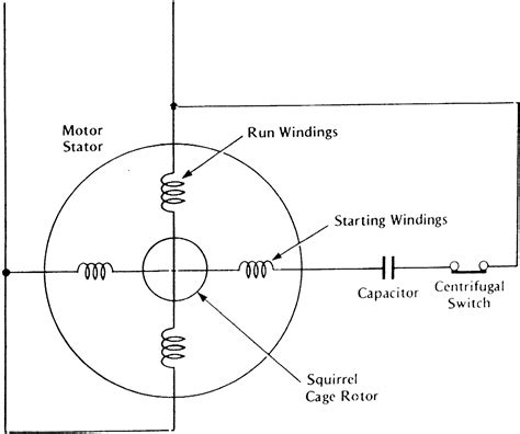 ac correct wiring   phase  electrical motor electrical single phase motor wiring