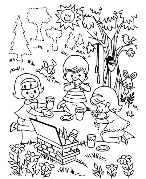 children playing coloring pages  getdrawings