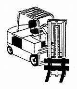 Fork Lift Drawing Getdrawings sketch template