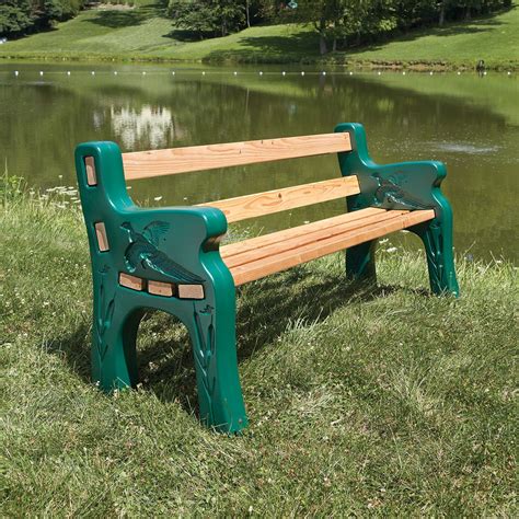 park bench kit outdoor leisure  sportys preferred living