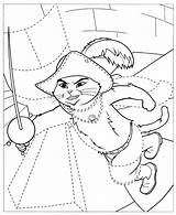 Puss Boots Coloring Pages sketch template
