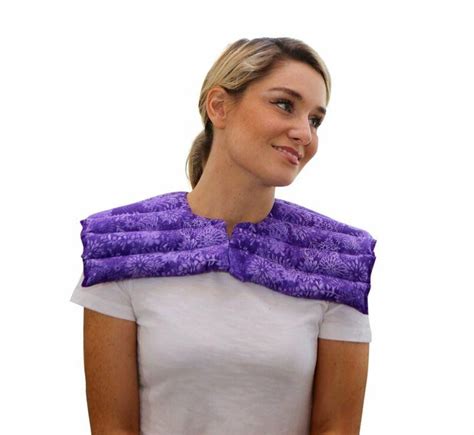 upper body neck shoulder wrap microwavable reusable